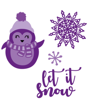 Gemini Christmas Penguin Stamp & Die (GEM-STD-PEC)