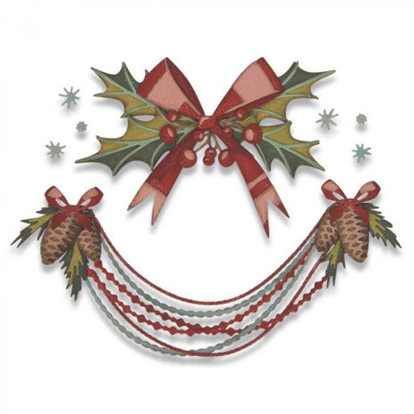 Sizzix Thinlits Alterations Deck the Halls Colorize (664229) Sizzix Thinlits Alterations Deck the Halls Colorize (664229)