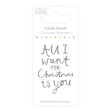 Simply Creative Christmas Sentiment Clear Stamp (SCSTP004X19)