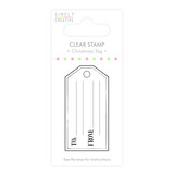 Simply Creative Christmas Tag Clear Stamp (SSCSTP007X19)