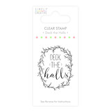 Simply Creative Deck the Halls Clear Stamp (SCSTP009X19)