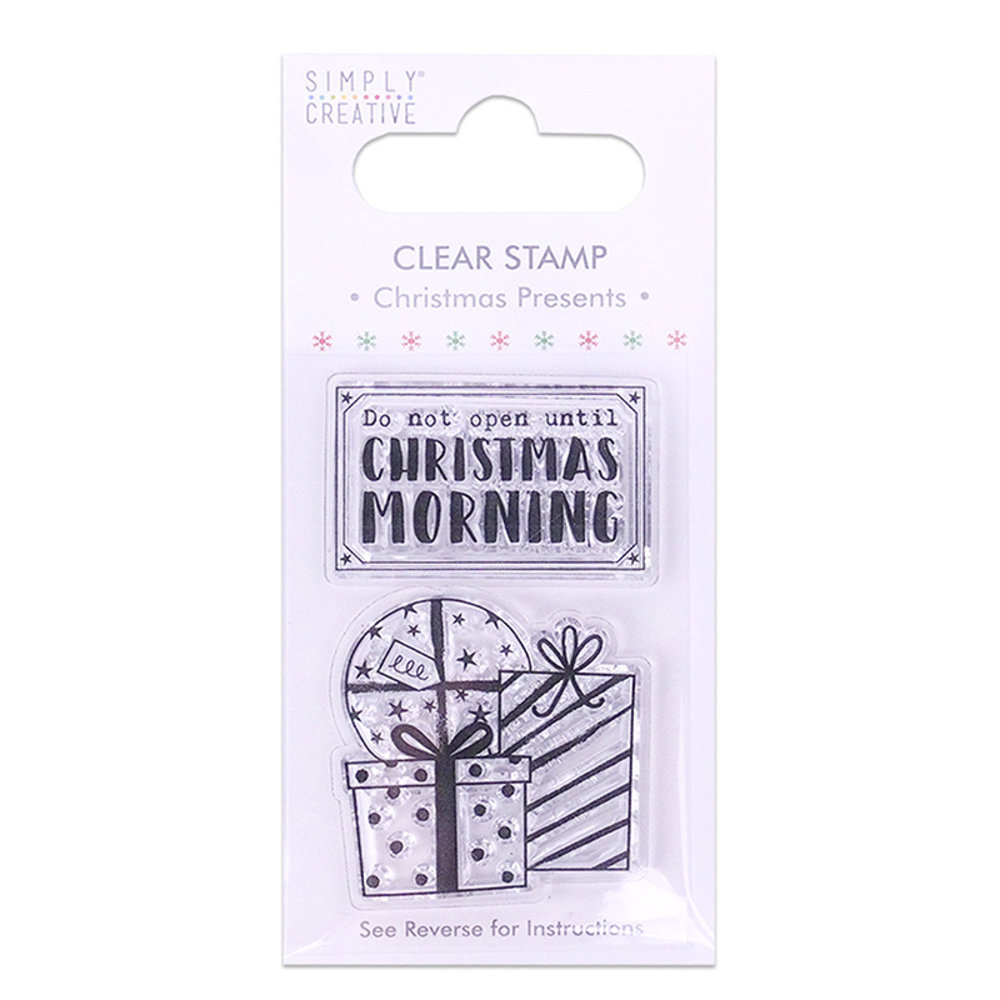 Simply Creative Christmas Present Clear Stamps (SCSTP019X19)