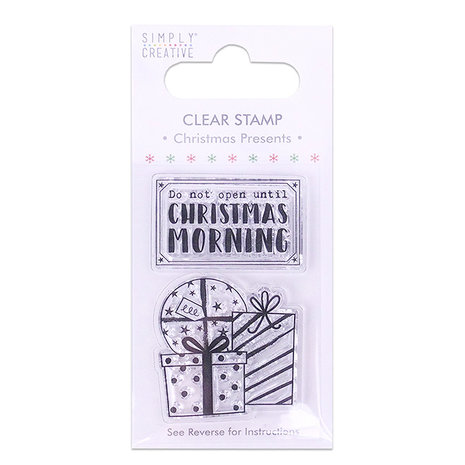 Simply Creative Christmas Present Clear Stamps (SCSTP019X19)