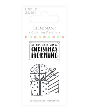 Simply Creative Christmas Present Clear Stamps (SCSTP019X19) Simply Creative Christmas Present Clear Stamps (SCSTP019X19)
