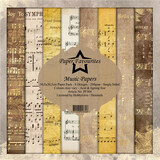 Paper Favourites Music Papers 12x12 Inch Paper Pack (PF304)