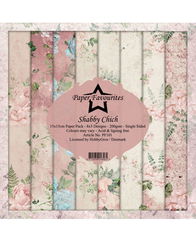 Paper Favourites Shabby Chich 6x6 Inch Paper Pack (PF101) Paper Favourites Shabby Chich 6x6 Inch Paper Pack (PF101)