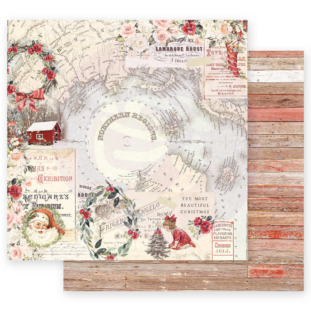 Prima Marketing Inc Christmas In The Country 12x12 Inch Paper Pad (995270) Prima Marketing Inc Christmas In The Country 12x12 Inch Paper Pad (995270)