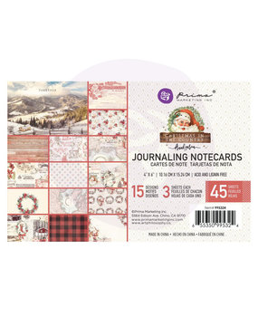 Prima Marketing Inc Christmas In The Country 4x6 Inch Journaling Cards (995324) Prima Marketing Inc Christmas In The Country 4x6 Inch Journaling Cards (995324)