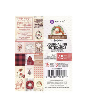 Prima Marketing Inc Christmas In The Country 3x4 Inch Journaling Cards (995317) Prima Marketing Inc Christmas In The Country 3x4 Inch Journaling Cards (995317)