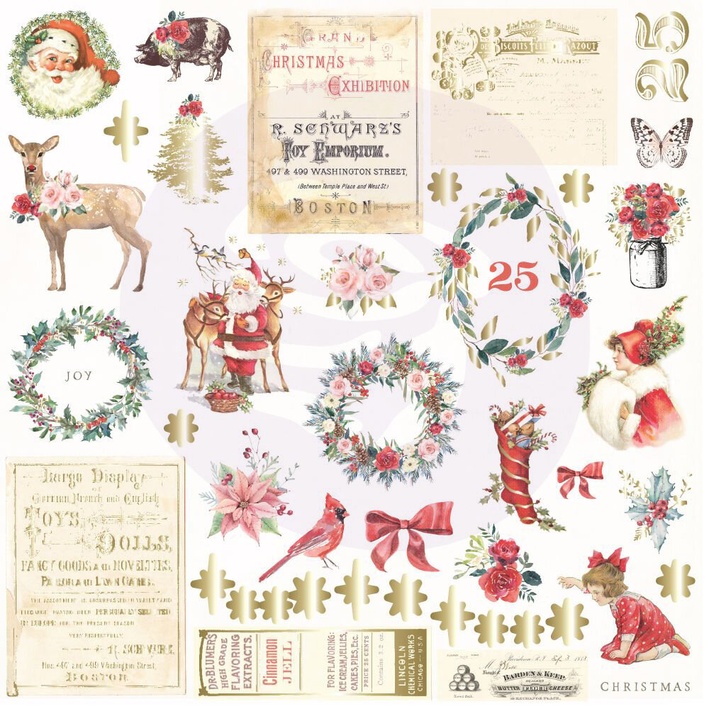 Prima Marketing Inc Christmas In The Country Ephemera (995348) Prima Marketing Inc Christmas In The Country Ephemera (995348)