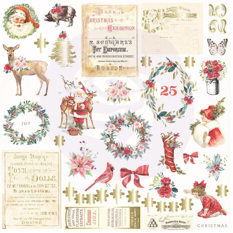 Prima Marketing Inc Christmas In The Country Ephemera (995348) Prima Marketing Inc Christmas In The Country Ephemera (995348)