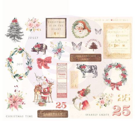 Prima Marketing Inc Christmas In The Country 5x8 Inch Chipboard (995331) Prima Marketing Inc Christmas In The Country 5x8 Inch Chipboard (995331)