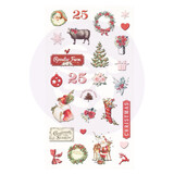 Prima Marketing Inc Christmas In The Country Puffy Stickers (995362)