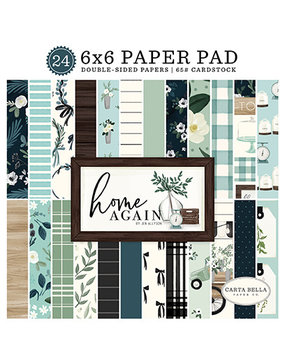 Carta Bella Home Again 6x6 Inch Paper Pad (CBHOA109023)