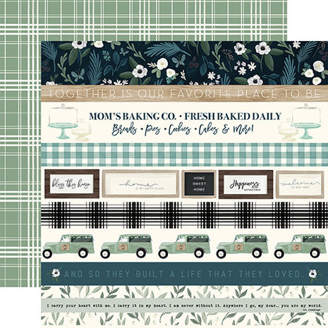 Carta Bella Home Again 6x6 Inch Paper Pad (CBHOA109023) Carta Bella Home Again 6x6 Inch Paper Pad (CBHOA109023)