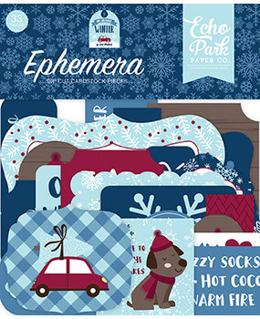 Echo Park My Favorite Winter Ephemera (MFW193024) Echo Park My Favorite Winter Ephemera (MFW193024)