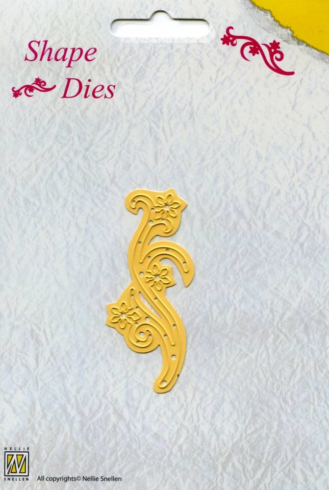 Nellie Snellen Shape Die Flower Swirl (SD 002)