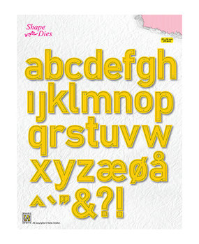 Nellie Snellen Shape Die Alphabet Large (SD176)