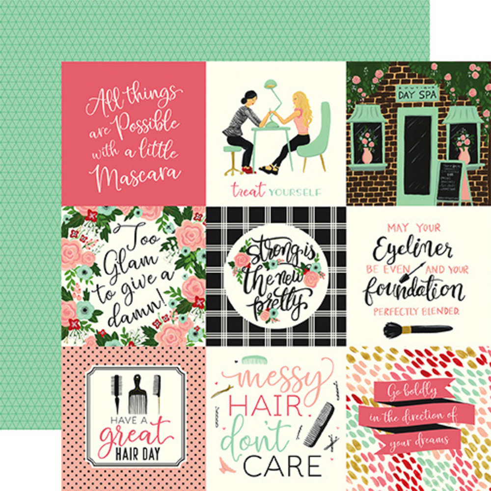 Echo Park Salon 12x12 Inch Collection Kit (SAL196016) Echo Park Salon 12x12 Inch Collection Kit (SAL196016)