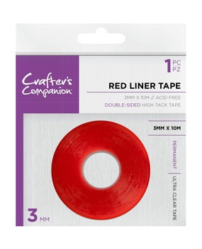 Crafter's Companion Red Liner Dubbelzijdige Tape 3mm (CC-ACC-RLT3) Crafter's Companion Red Liner Dubbelzijdige Tape 3mm (CC-ACC-RLT3)