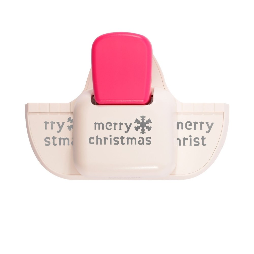 Vaessen Creative Randpons Diepe Rand Merry Christmas (21486-001)