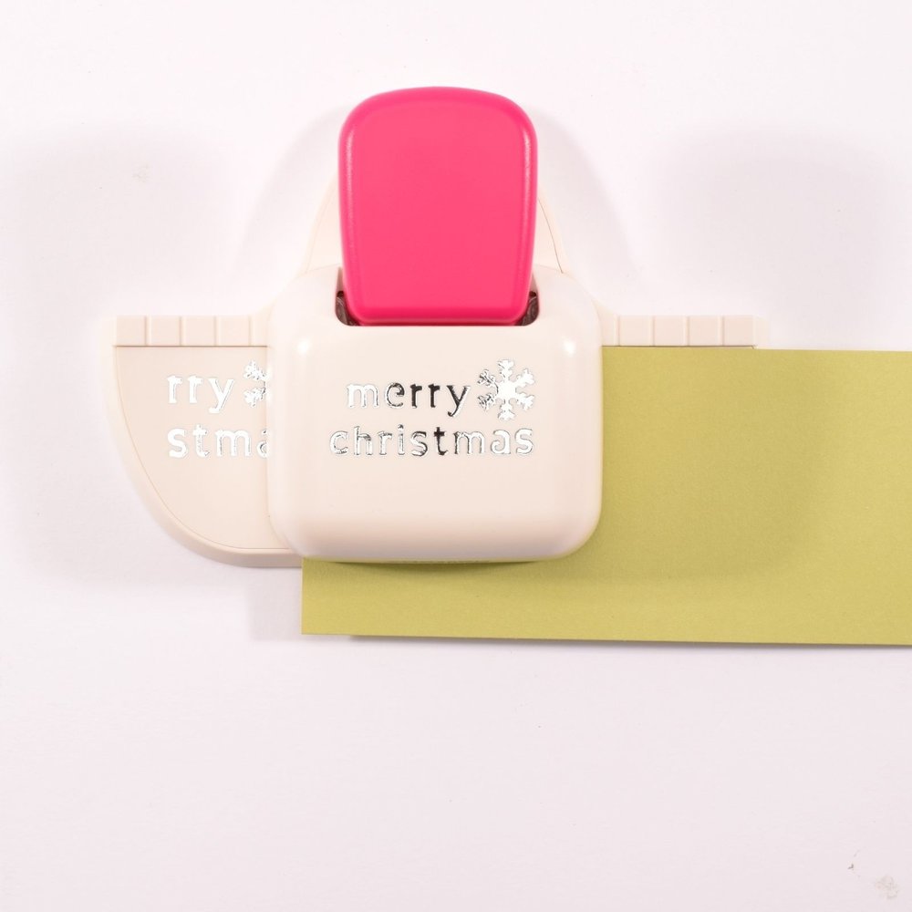 Vaessen Creative Randpons Diepe Rand Merry Christmas (21486-001)