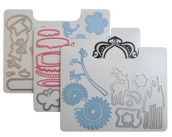 Vaessen Creative Magneetvellen voor Transparante Opbergdoos (3401-102)