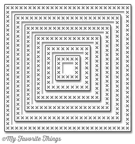 My Favorite Things Die-namics Cross-Stitch Square Stax (MFT-643) My Favorite Things Die-namics Cross-Stitch Square Stax (MFT-643)