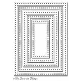My Favorite Things Die-namics Cross-Stitch Rectangle Stax (MFT-652)