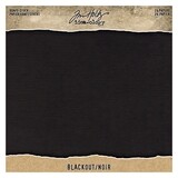Idea-ology Blackout Kraft-Stock 8x8 Inch Paper Stash (TH94020)