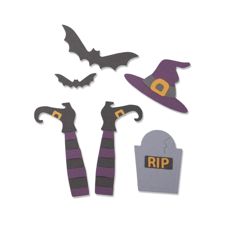 Sizzix Thinlits Spooky Witch (663461)