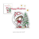 Polkadoodles Winnie Christmas Tree Clear Stamps (PD7961)