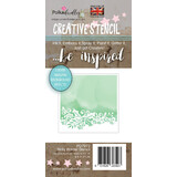 Polkadoodles Holly Border Christmas Creative Stencil (PD7972)