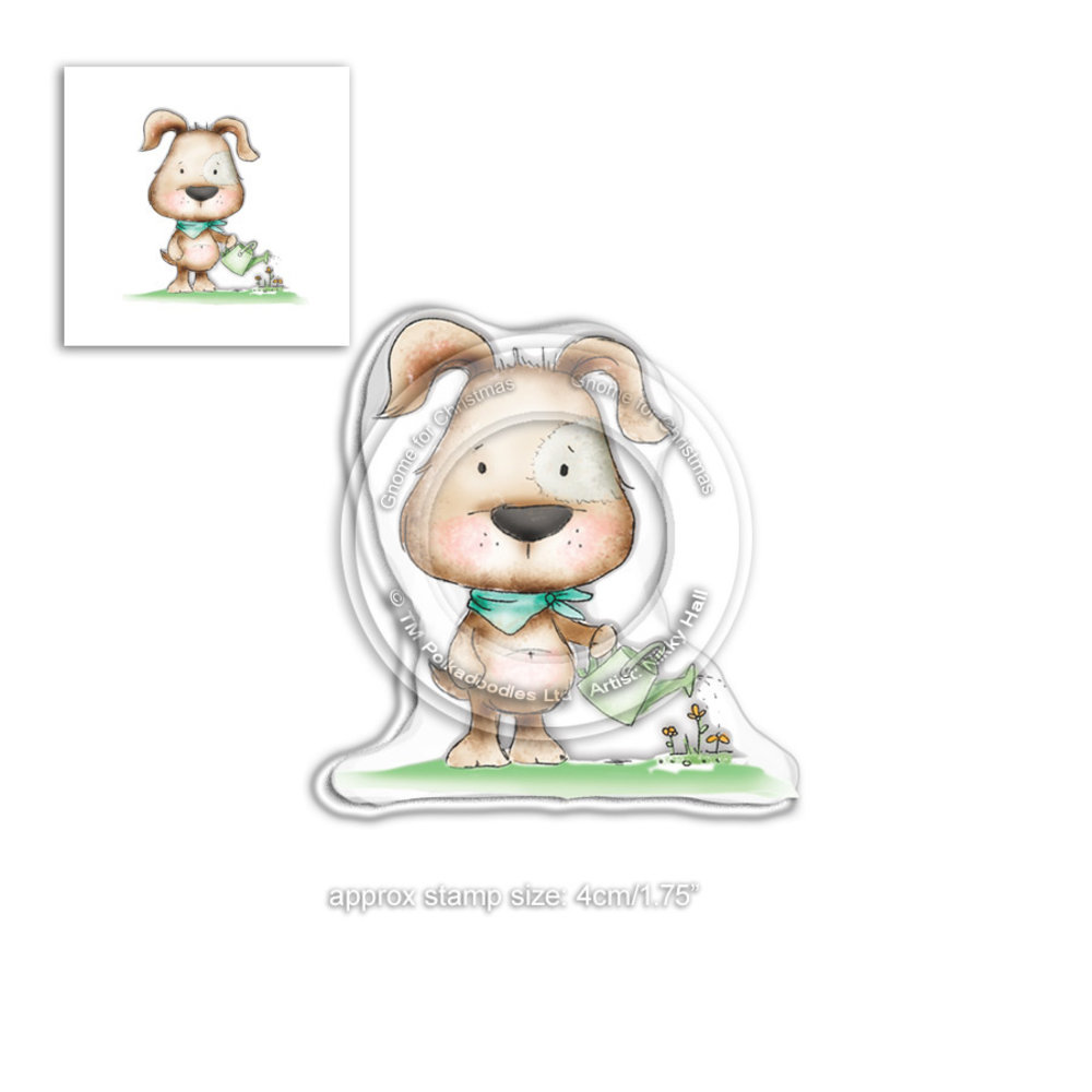 Polkadoodles Fuzzypuffs Scruff Watering Can Clear Stamp (PD7869) Polkadoodles Fuzzypuffs Scruff Watering Can Clear Stamp (PD7869)