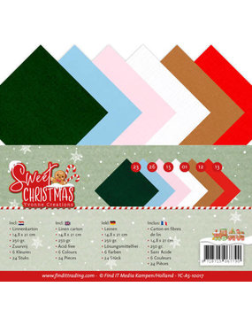 Yvonne Creations Sweet Christmas Linnenpakket A5 (YC-A5-10017)