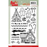 Yvonne Creations Sweet Christmas Clear Stamp Set (YCCS10053)