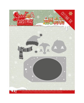 Yvonne Creations Sweet Christmas Penguin Die (YCD10179) Yvonne Creations Sweet Christmas Penguin Die (YCD10179)