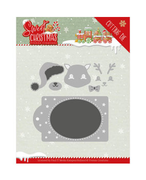 Yvonne Creations Sweet Christmas Deer Die (YCD10180) Yvonne Creations Sweet Christmas Deer Die (YCD10180)