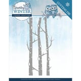 Yvonne Creations Sparkling Winter Birch Trees Die (YCD10188)