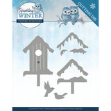 Yvonne Creations Sparkling Winter Winter Birdhouse Die (YCD10190)