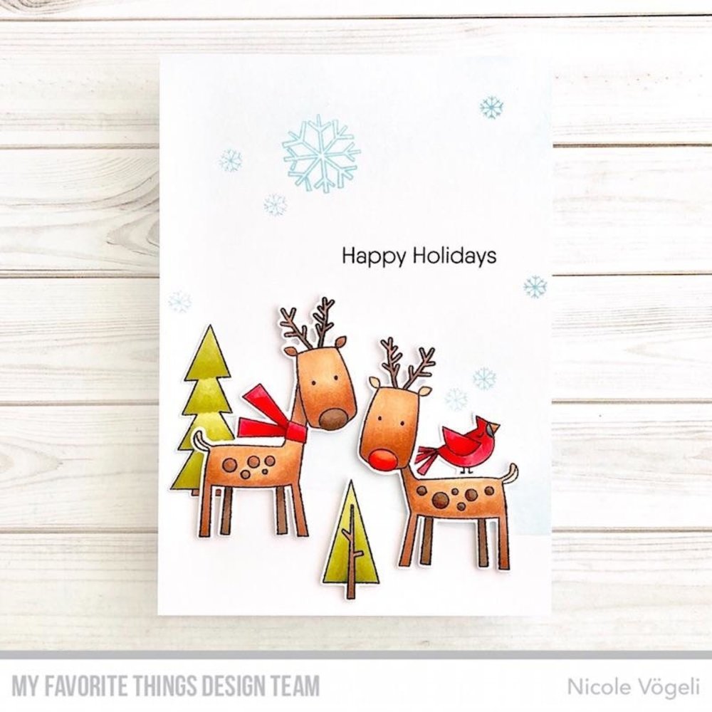 My Favorite Things Reindeer Games Clear Stamps (CS-428) My Favorite Things Reindeer Games Clear Stamps (CS-428)