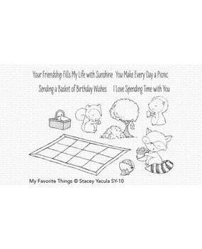 My Favorite Things Picnic Pals Clear Stamps (SY-10)