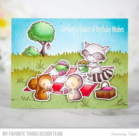 My Favorite Things Picnic Pals Clear Stamps (SY-10)