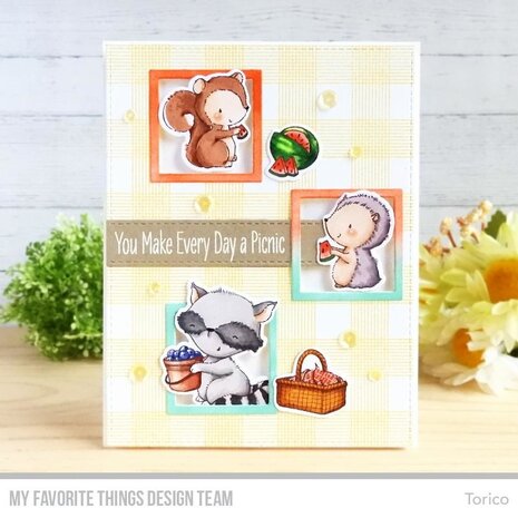 My Favorite Things Picnic Pals Clear Stamps (SY-10)