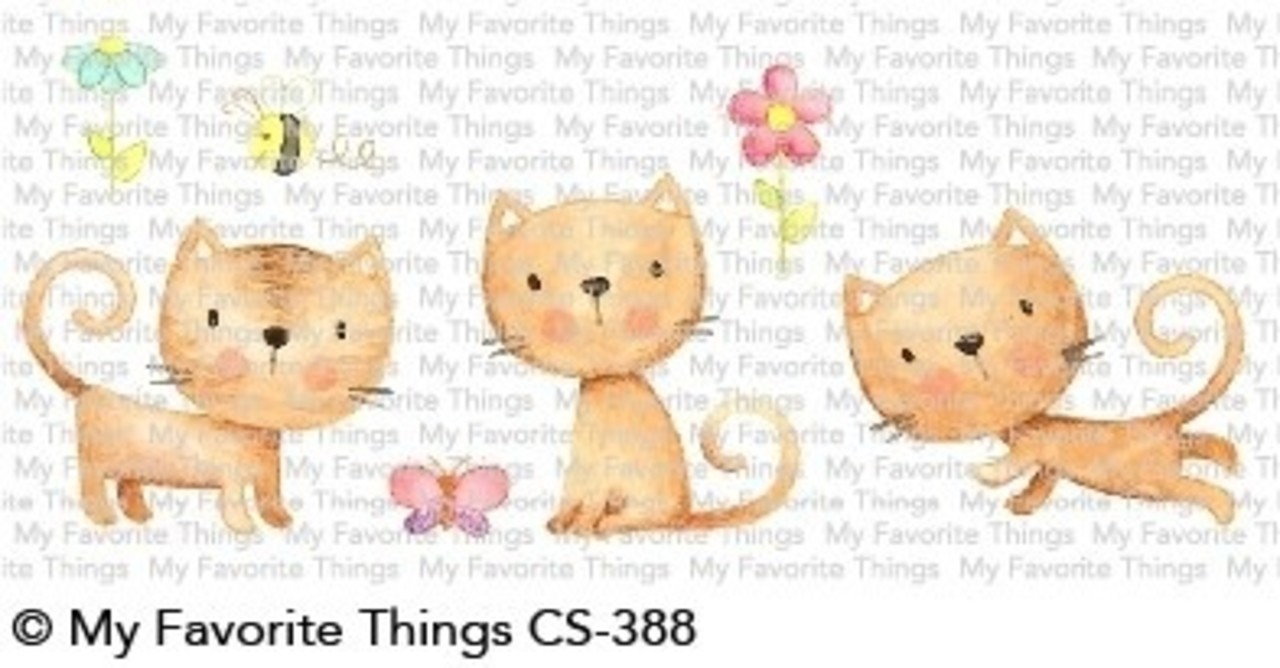 My Favorite Things Purr-fect Clear Stamps (CS-388)
