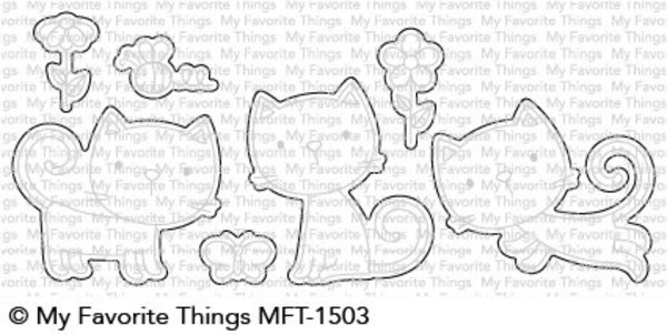 My Favorite Things Purr-fect Clear Stamps (CS-388)