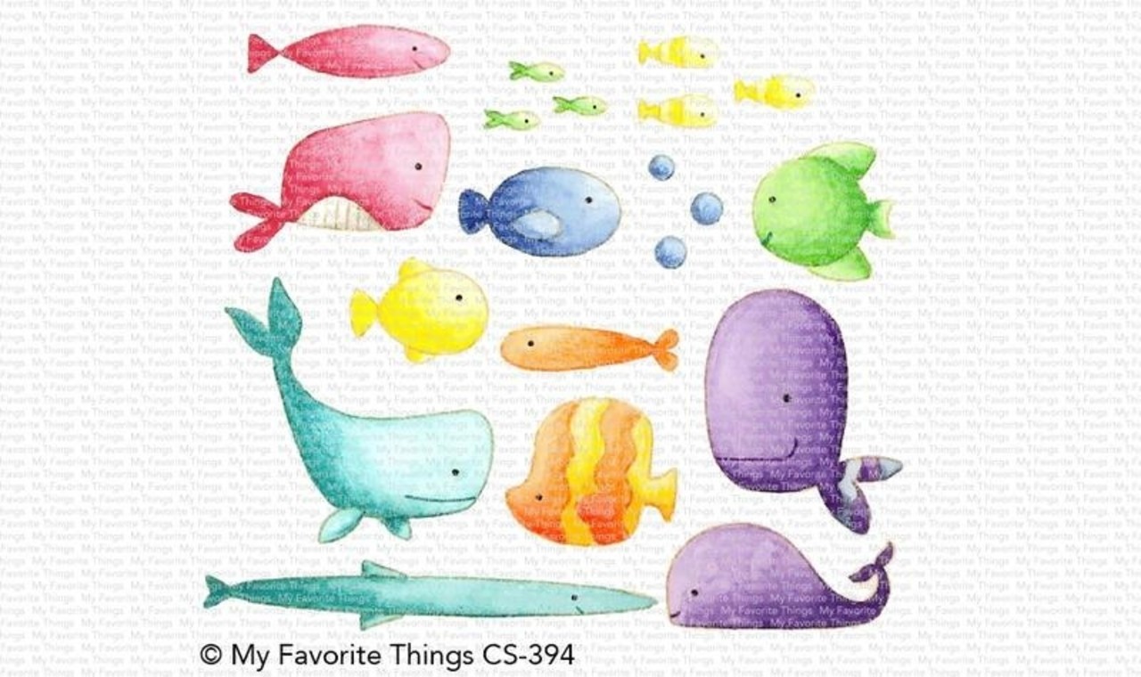 My Favorite Things Fish You Were Here Clear Stamps (CS-394) My Favorite Things Fish You Were Here Clear Stamps (CS-394)