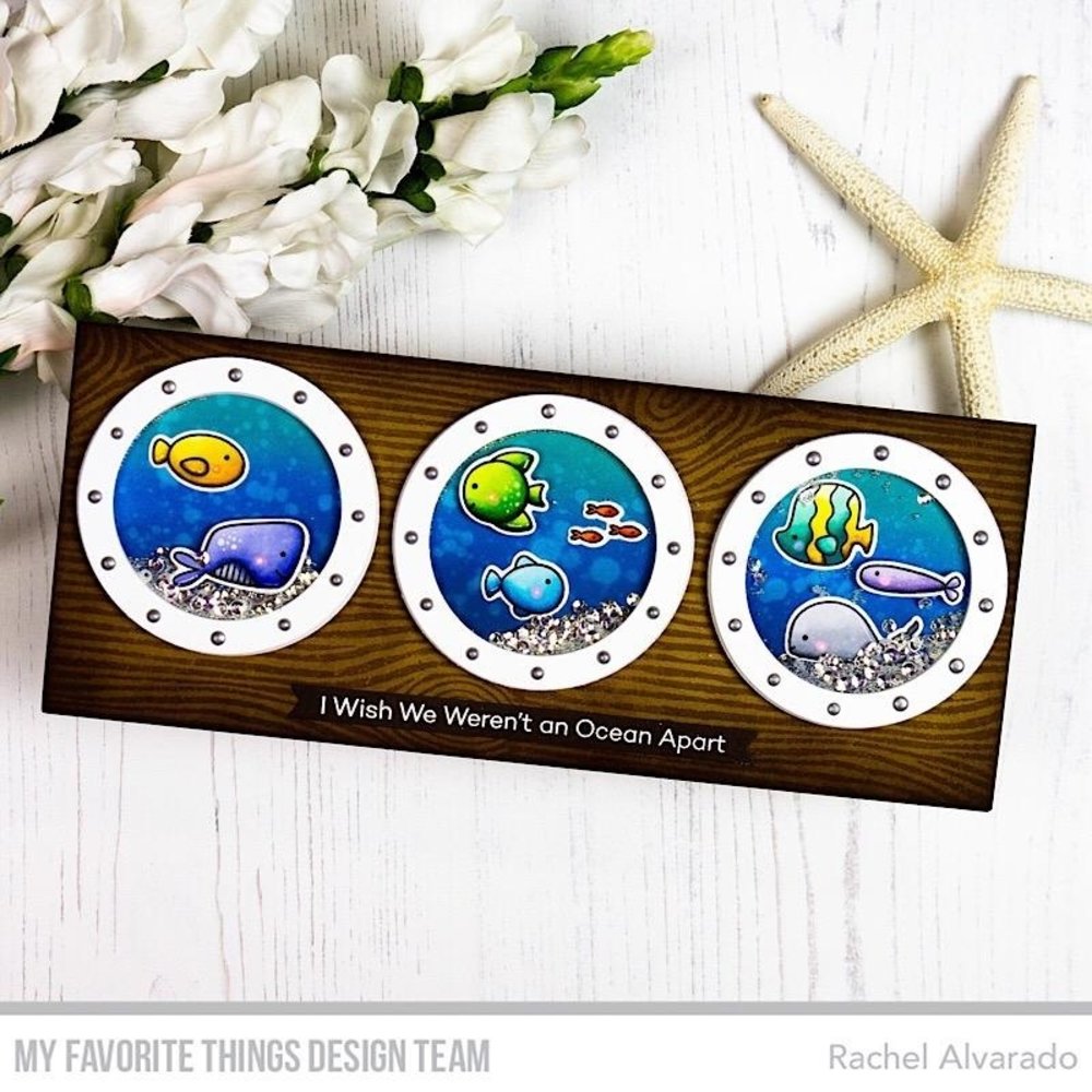 My Favorite Things Fish You Were Here Clear Stamps (CS-394) My Favorite Things Fish You Were Here Clear Stamps (CS-394)