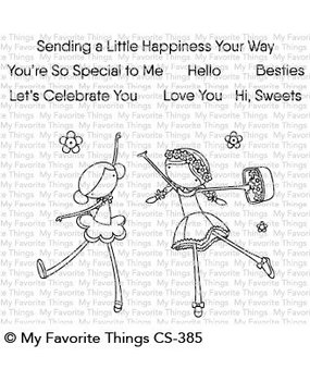 My Favorite Things Sweet Besties Clear Stamps (CS-385) My Favorite Things Sweet Besties Clear Stamps (CS-385)