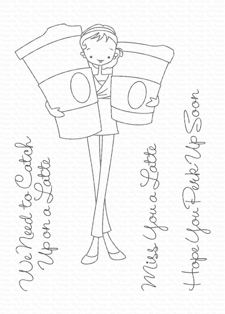 My Favorite Things Miss You a Latte Clear Stamps (CS-415) My Favorite Things Miss You a Latte Clear Stamps (CS-415)